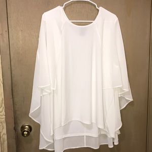 NWOT Shannon Ford tunic with cape back
